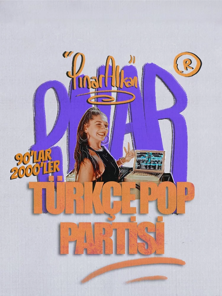 Dj Pınar Alkan 90'lar 2000'ler Türkçe Pop Partisi